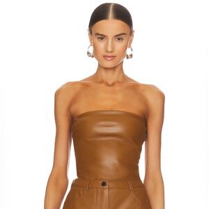 CULTNAKED from REVOLVE Bandeau Top in Choco NWT